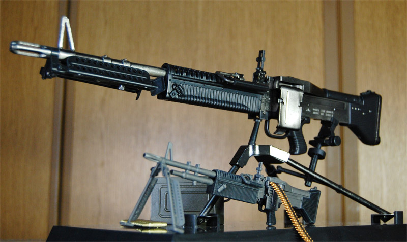 1 3 M60lmg Model Gun With Ddあや フェミ